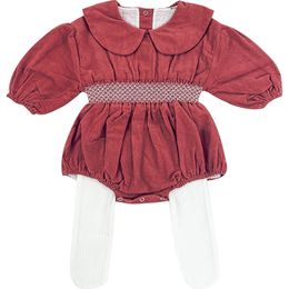 Set di abiti autunnali per bambina in velluto a coste con tendine di manzo per bambina autunno 210515
