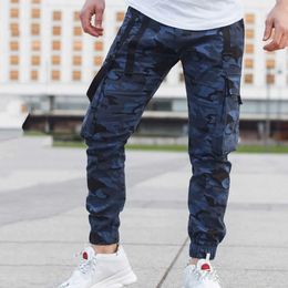 New Style Camouflage Men Pants European And American Autumn Spring Tactical Printing 5-color Casual Pants Male X0621