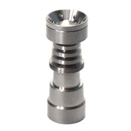 Universal Domeless 4 In 1 GR2 Titanium Nail 14mm&18MM for Water Pipe Glass Water Smoking with Male and Female Joint for Dab