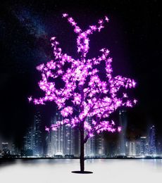 LED Cherry Blossom Tree Light 1.5m New Year Wedding Luminaria Decorative Tree Branches Lamp Outdoor Lighting