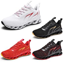 Discount Non-Brand Running Shoes For Men Fire Red Black Gold Bred Blade Fashion Casual Mens Trainers Outdoor Sports Sneakers Shoe