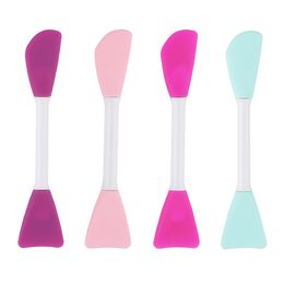 professional facial masks UK - Silicone Facial Mask Brush Set Body Wipe Brush Foundation Gel Cream Mud Mixing Applicator Skin Care Massage Clean Cosmetic Tool Professional Beauty Accessories
