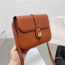 Designer- Women saddle bag printing purse bags Ladies handbag Women fashion mother handbags shoulder wallet crossbody totes Leather locks