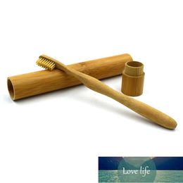 Portable Natural Bamboo Toothbrush Case Tube For Travel Eco Friendly Hand Made Factory price expert design Quality Latest Style Original Status