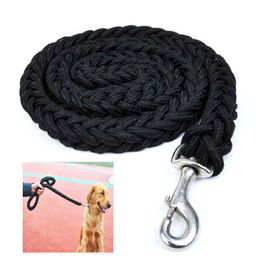 Hand-Knitted Dog Leash Dog Accessories Reflective Szelki Dla Psa For Small Large Harnais Chien Tenacity Ropes Correa Perro 210712