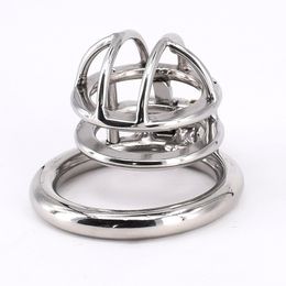 Super Small Male Chastity Cage Stainless Steel BDSM toy Bondage Fetish Cock Locking Sex Toys For Men