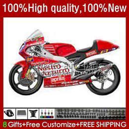 Body Kit For Aprilia RS-250 RSV250 RS RSV 250 RS250 RR R RS250R 95 96 97 24No.45 White red RSV250R RSV250RR 1995 1996 1997 RSV-250 RS250RR 95-97 Motorcycle Fairing