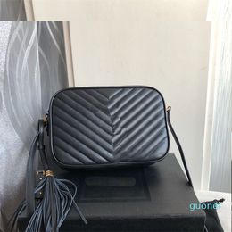 Genuine Leather High Quality Women Messenger Bag Handbag Purse Tote 55vb