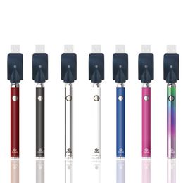 Coso Vape Pen Vorheizbatterie 380 mAh, variable Spannung, unten 3,3–3,8–4,3–4,8 V, für dampfdicke Patronen, 510er-Gewinde, Oringinal