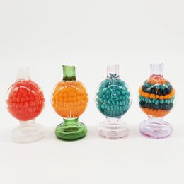 DPGCC014 3D US colored Glass Bubble Carb Cap for smoking quartz banger on Sale