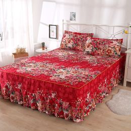 Classical Bed Skirt Household Fashion Room Simmons Mattress Protective Case Bed Skirt Bed Covers ( No Include Pillowcase )F0018 210420