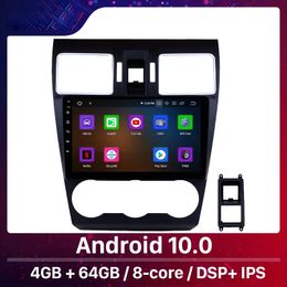 2din Car dvd GPS Navigation Multimedia Player Radio Stereo Head For 2014-2016 Subaru WRX forester Android 10.0 8 core