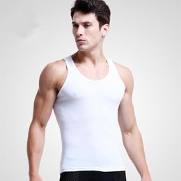 Men's Tank Tops Piece 2023 Mens Summer Slim Fit Cotton Solid Underwear Men Quality Casual Sleeveless Tee