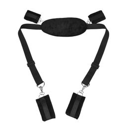 Bondage System Hand and Ankle Handcuffs Bed Restraint Support Sling Sex Games