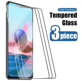 Cell Phone Screen Protectors 3Pcs Protection Glass For Redmi Note 7 8 9S 9 Pro Safety Glass Film Screen Protector For Xiaomi Redmi
