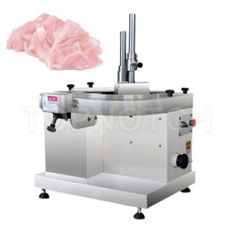Commercial Kitchen Automatic Electric Beef Pork Fish Slicer Machine Stainless Steel Fresh Meat Slicing Maker