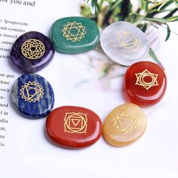 Arts Natural Crystal Reiki Chakras Healing Stones Multi Colour Agate India 7 Chakra Stone And Minerals