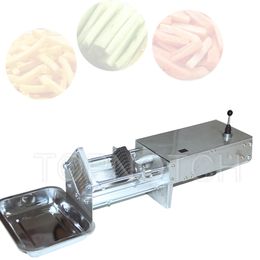 Stainless Steel Electric French Fry Cutters Bar Cutting Machine Potato Cutter Carrot Chopper Maker Cucumber Strip Slicer