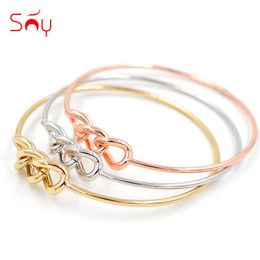 Sunny Jewellery Bracelets Bangles Copper High Quality Exquisite Jewellery Fashion Jewellery 2021 for Women for Party Wedding Daily Q0717