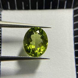 Oval 8x10mm Natural Gemstones Original 2.7Cart Green Peridot Stone for Jewellery Making H1015