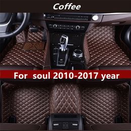 for KIA soul 2010-2017year Non-slip non-toxic floor mat car floor mat