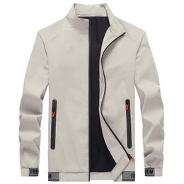 -Мужчины повседневная куртка мода молния Slim Fit Coats мужской Trend человек бренд стенд воротник Jakets осень весенний пальто M-5XL