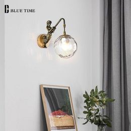 Wall Lamps Attractive Mermaid Decoration Lapms Interior LED Lights Home Decor For Bedroom Living Study Room Foyer Lamp