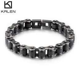 20CM Mens Link Chains Trendy Cuban Chain Bracelet For Man Bicycle Motorcycle Links Accessories Party Men Jewellery 590614463542