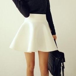 High-Waisted Skirt Women Korean Fashion Casual Sexy Party Club Mini Short Skirts Spring Plus Size XS-5XL A-Line Jupe 2021