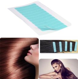 12pcs /sheet PU Wig Tape Adhesive Double Sided Hair Tapes Toupees Pieces and Extension