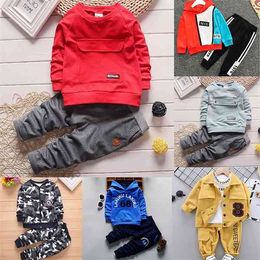 Children Boys Clothing set Fashion Baby Jacket Pants Kids Outfits Spring Autum Suits Toddler Tracksuits for Boy 1 3 4 5 7 Years X0802