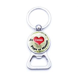 Fathers day gift for Dad Letter Keychain birthday gift present for Father