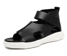 Men Summer Sandals Leather Fashion Shoes Tenis Masculino Adulto Breathable Beach Sandalsfor Zapatillas De Hombre