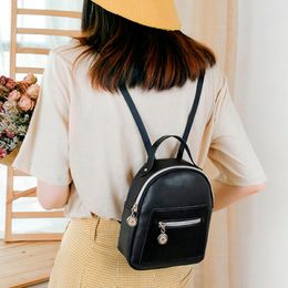 Outdoor Bags Mini Backpack Women Bagpack Fashion Shoulders Small Letter Purse Mobile Phone Messenger Rucksack Mochila Feminina