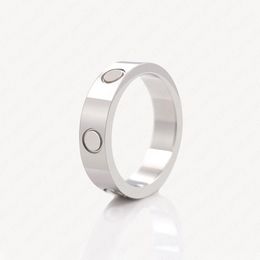 High Quality Designer Stainless Steel Band Wedding Rings Eternal Promise Forever Love Fashion Ring Men Women Gifts Accessories With Jewellery Pouches Wholesale