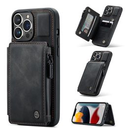 Wallet Cases with Card Slots For Iphone 13 Pro Max 12 11 Premium PU Leather Card Holder Phone Case