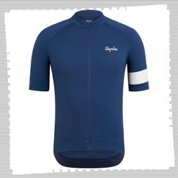 Pro Team rapha Cycling Jersey Mens Summer quick dry Sports Uniform Mountain Bike Shirts Road Bicycle Tops Racing Clothing Outdoor Sportswear Y210412100