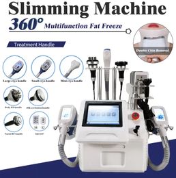 4 handles portable chin 360 fat freeze machine professional for sale