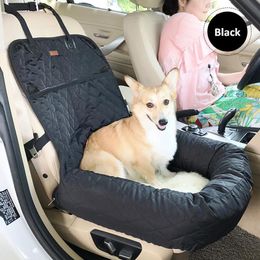 travel dog pen UK - Kennels & Pens Small Medium Dog Car Seat Bed Travel Seats For Dogs Front Back Indoor Use Pet Carrier Cover Removable
