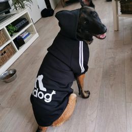 XS-9XL Pet Dog Apparel Clothes for Small Medium Big Large Dogs Cotton Hooded Sweatshirt Hot Selling Warm Two-Legged Pets Jacket