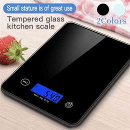 5Kg OZ/ML/LB/G Kitchen Scale Stainless Steel Weighing Scale Food Diet Postal Balance Measuring Tool LCD Electronic Scales#g30 210401
