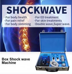 Home USE Shock Wave Machine With 7 Heads Health Care Touch Screen Box Extracorporeal Lattice Ballistic ED Treatment Pain Relief