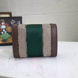 Original Luxury fold female designer coin purse ladies leather wallet credit card holder bag box ship199e