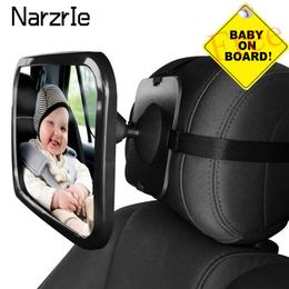 Other Interior Accessories Car Mirror Adjustable Back Seat Rearview Facing Child Kids Infant Baby Safety Monitor And Sticker