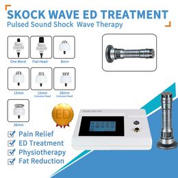Shockwave Physiotherapy Instrument Ed Pneumatic Extracorporeal Shock Wave Therapy Machine Pain Relief Body Relax Massager202