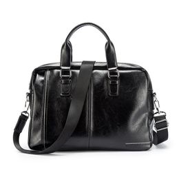 Men's fashion briefcase business computer casual messenger bags