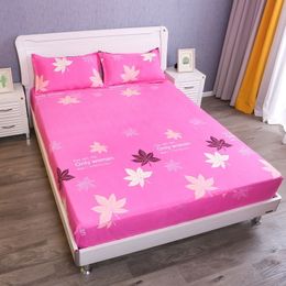 Non-slip Bedspread Trendy Household Bedding Bedroom Decoration Mattress Protecto Loves Bed Sheet ( No Pillowcase ) F0101 210420