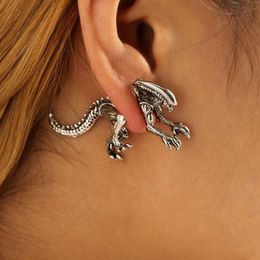 Dangle & Chandelier Women Men Earrings Ear Stud Dinosaur Shape Fashion Jewellery Valentine's Day Gift BN