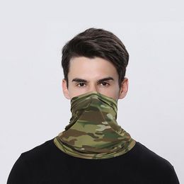 Cycling Caps & Masks Multifunctional Camouflage Magic Scarf Neck Warmer Tube Outdoor Fishing Hiking Face Head Wrap Cover Bandana Headband