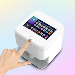 -Stampanti Touch Screen Mobile Nail Printing Machine Digital Intelligent Art Printer per il salone Uso Manicure Attrezzatura fai da te